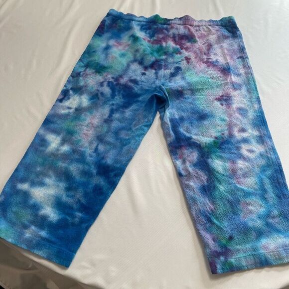 Toofan Tie Dye Lagenlook Gauze Pants Size Medium - Picture 7 of 7